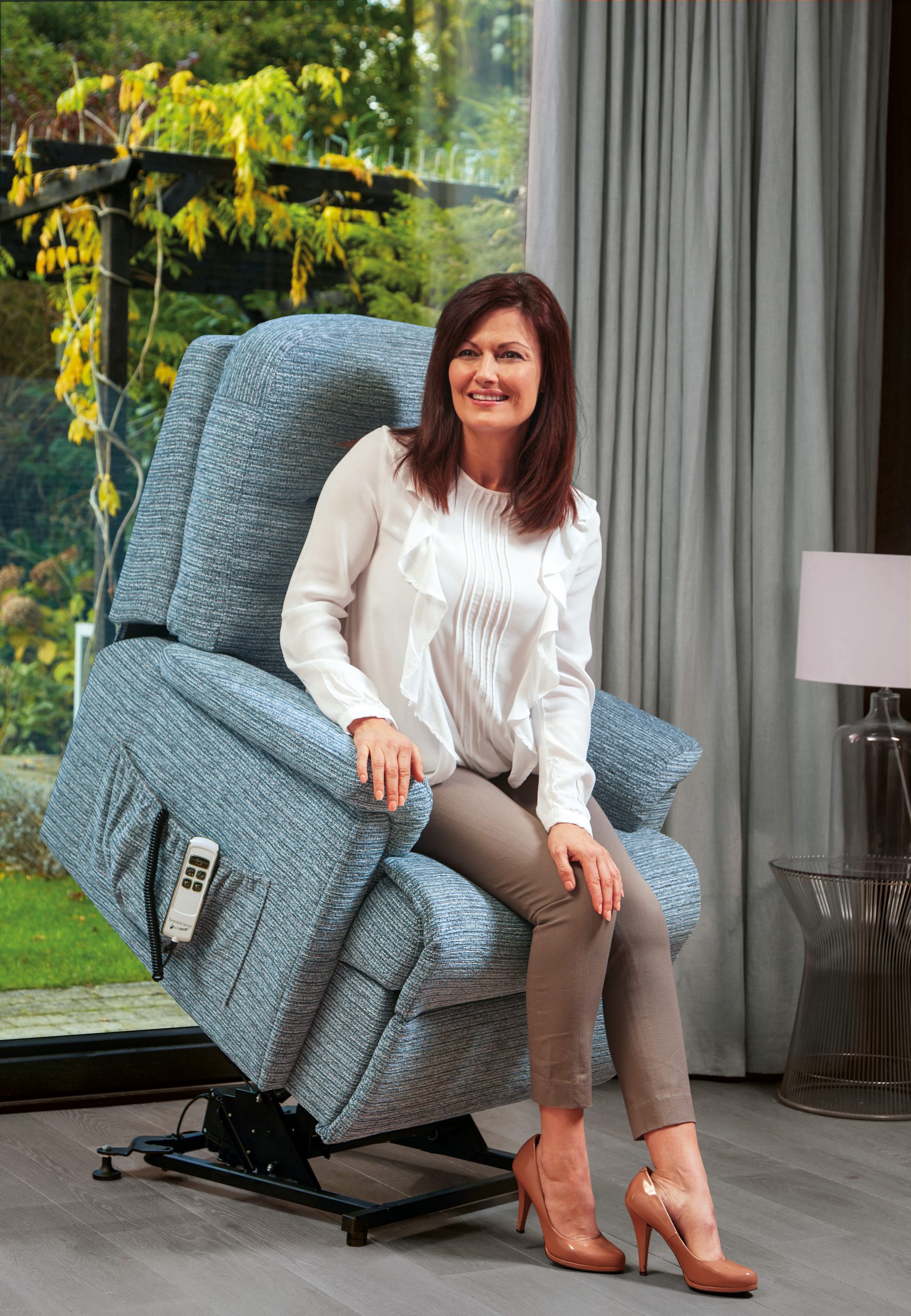 Electric rise and online recline chair